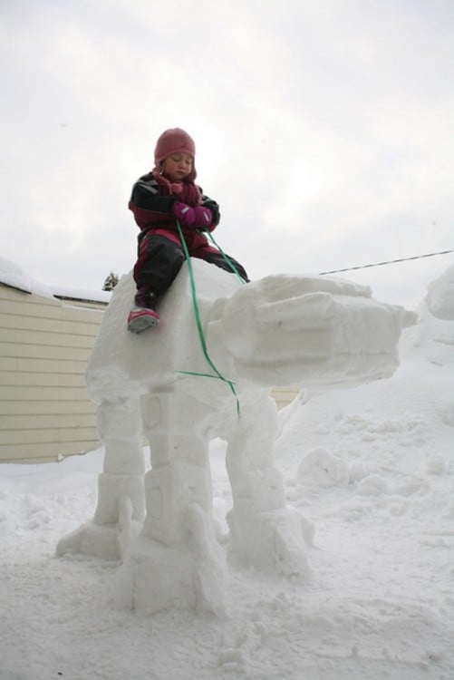 Muñeco de nieve Starwars