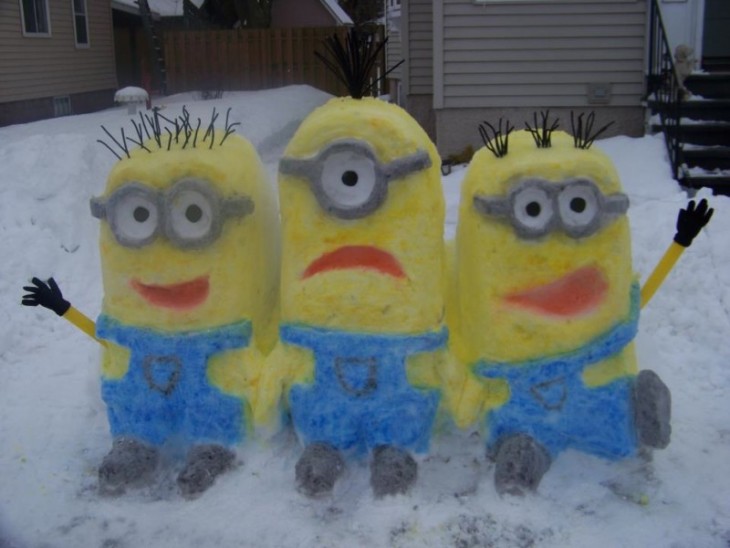 Muñeco de nieve 3 Minions