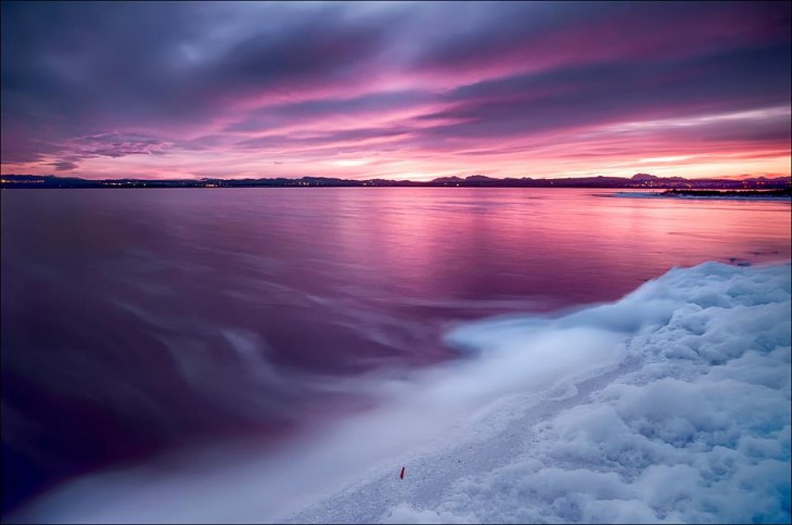 Laguna Salada de Torrevieja en España