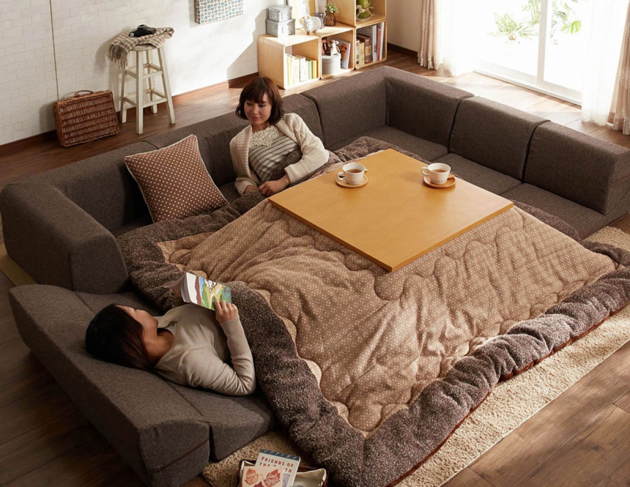 japanese kotatsu sofa bed