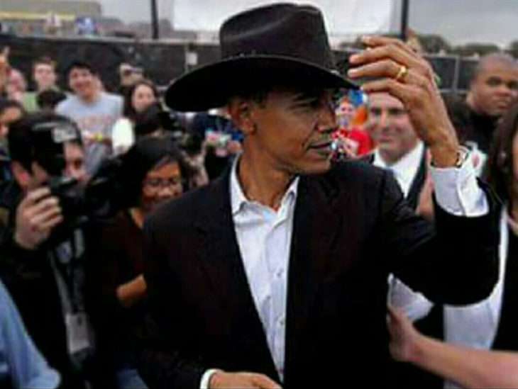 obama con sombrero