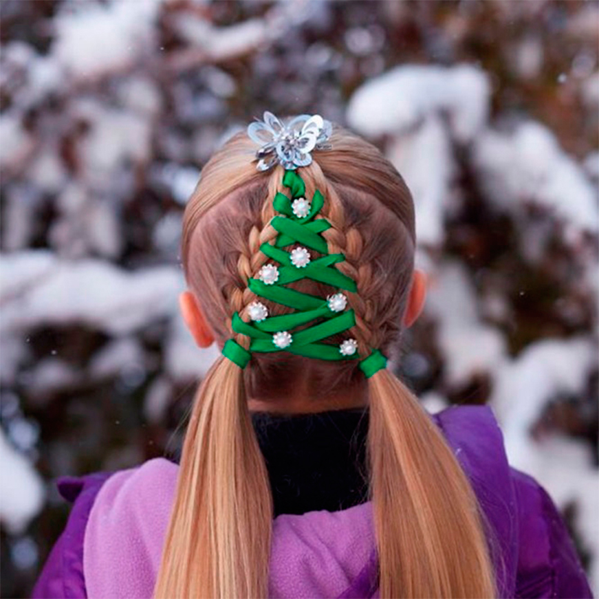 15 Originales Y Creativos Peinados Para Usar En Navidad
