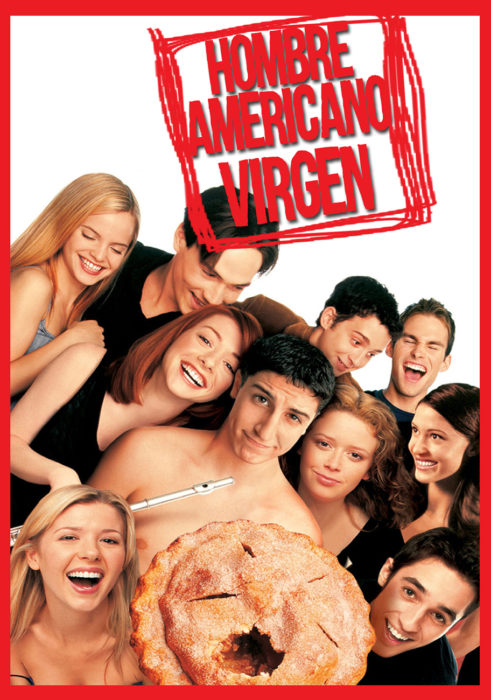 portada de la película hombre americano virgen