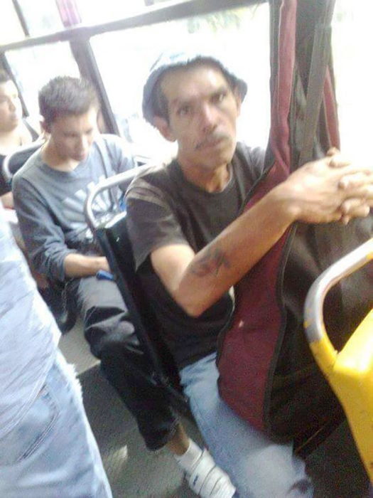 don ramón en el transporte público