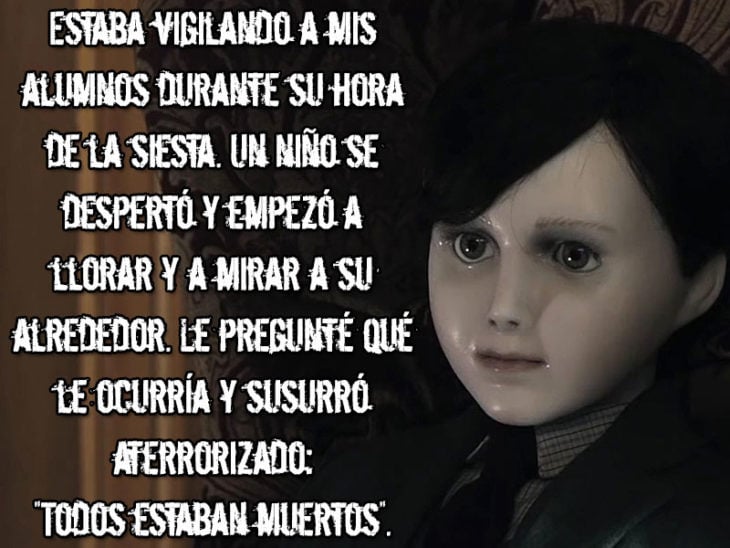 niño frase tenebrosa