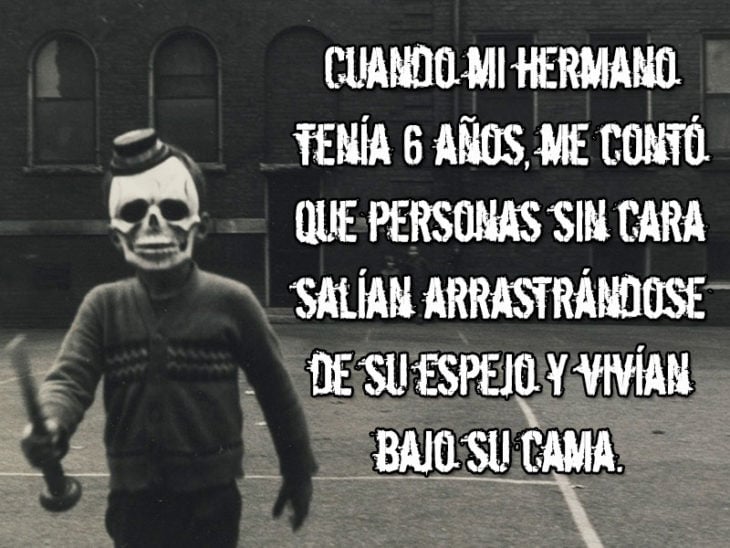 niño frase tenebrosa