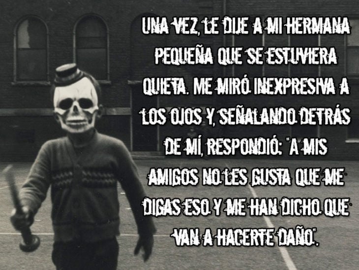 niño frase tenebrosa