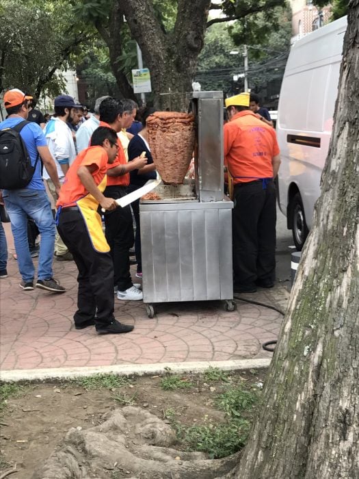 Terremoto México - tacos gratis