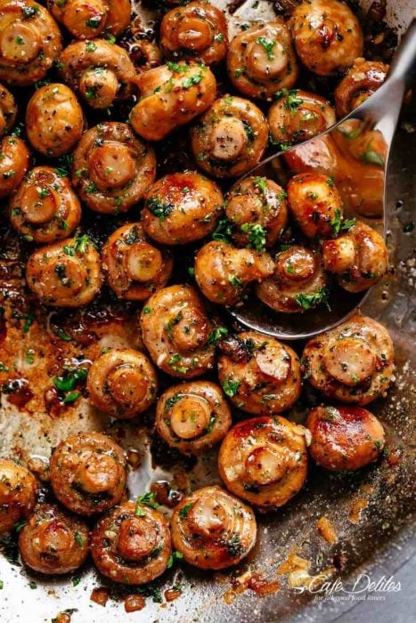 Champiñones en BBQ. Foto Recreoviral Pinterest 